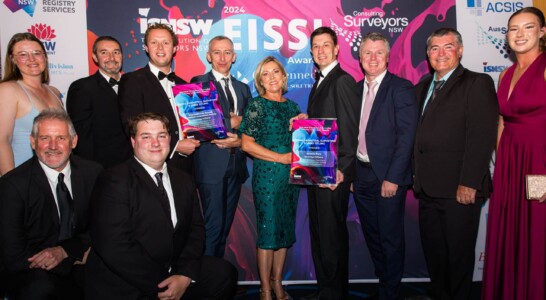 Celebrating Our NSW Survey Team’s Success at the 2024 EISSI Awards
